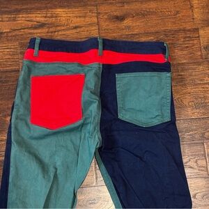 ASOS Men's Jeans in Red, Green, and Navy (38x32)